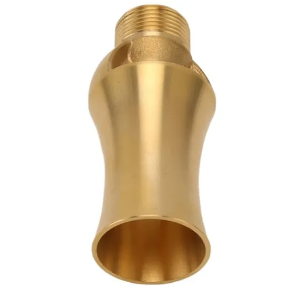 Springvand & Damme^Damsprinkler Vandfontænedyse Kobber Istårn Cascade Cedersprøjtehoved til Havedam G1/2 G3/4 Universal 9,5 cm