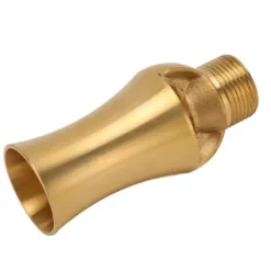 Springvand & Damme^Damsprinkler Vandfontænedyse Kobber Istårn Cascade Cedersprøjtehoved til Havedam G1/2 G3/4 Universal 9,5 cm