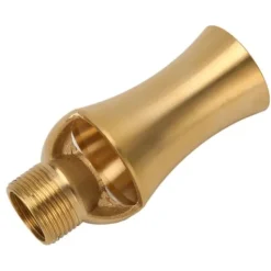 Springvand & Damme^Damsprinkler Vandfontænedyse Kobber Istårn Cascade Cedersprøjtehoved til Havedam G1/2 G3/4 Universal 9,5 cm
