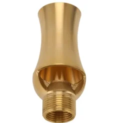 Springvand & Damme^Damsprinkler Vandfontænedyse Kobber Istårn Cascade Cedersprøjtehoved til Havedam G1/2 G3/4 Universal 9,5 cm