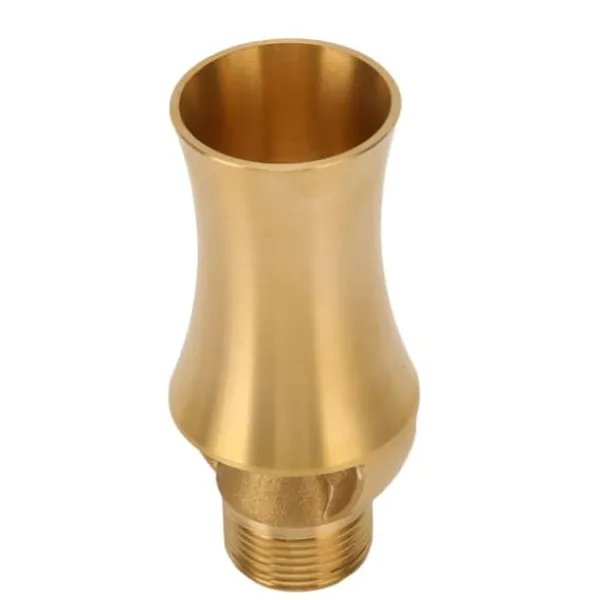 Springvand & Damme^Damsprinkler Vandfontænedyse Kobber Istårn Cascade Cedersprøjtehoved til Havedam G1/2 G3/4 Universal 9,5 cm