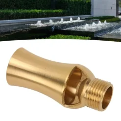 Best Damsprinklerdyse Kobber Istårn Kaskade Cedertræ Sprøjtehoved Til Havedam G1/2