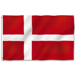 Online Danmark Flag - 150 x 90 cm Flag & Vindposer