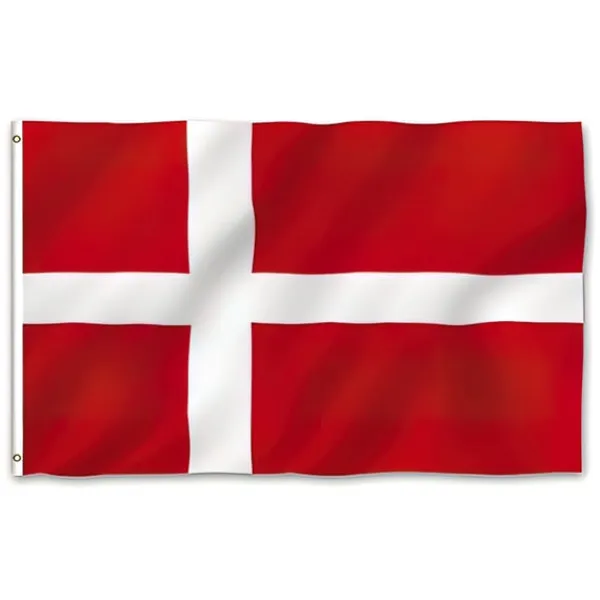 Online Danmark Flag - 150 x 90 cm Flag & Vindposer