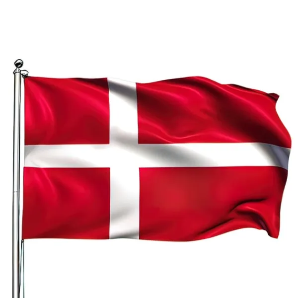 Online Danmark Flag - 150 x 90 cm Flag & Vindposer