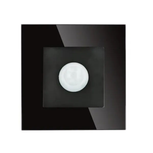 Discount DC SMART HOME bevægelsessensor sort med glasramme__ Bevægelsesdetektorer