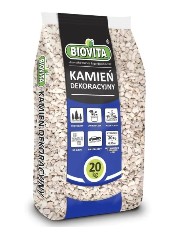 Hot Dekorationssten beige Marianna 8-16 mm 20 kg Havesten & Trædesten