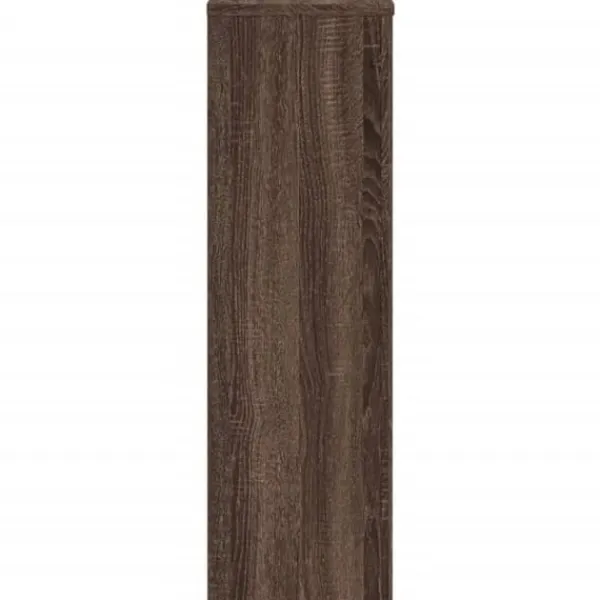 New 2-delt plantestativ i konstrueret træ | Farve: Brun | Størrelse: 25x25x80 cm Plantestativer