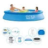 Deluxe Pool Sæt - Intex Nem Sæt Rundt 305x61 cm Pooler