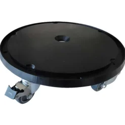 Discount Denox Base Med Hjul Til Spand 50-70-95 Sort Støtte Med Hjul, Sæder & Knæbeskyttelse Til Havepleje
