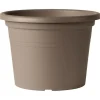 Krukker & Plantebeholdere^DEROMA Rund blomkruka Day R Camel - 60 cm