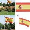 Flag & Vindposer^Det spanske flag 90x150 cm - Det Spanske Flag - Flag - Home & Living