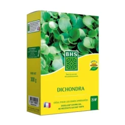 Dichondra - BHS - 300 g | 25 m² | Milda klimat | Frön berikade med organiskt gödselmedel | Snabb och jämn etablering. Frø
