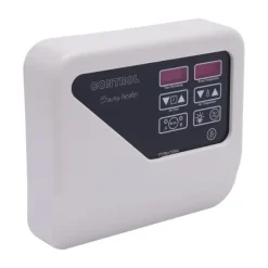 Sauna^Digital Sauna Controller, Udgangseffekt 3-9KW, Arbejdsspænding 220V-240V, Temperaturinterval 40-105℃, Dimensioner 24,5x21x7,5 cm