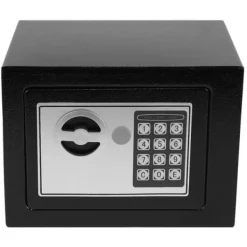 Pengeskabe^Digitalt Pengeskab med Kodelås & Nøgle - Mini