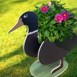 Havedekorationer^DIY Dyr Blomsterpotte Tegnefilm Desktop Sukkulent Plantemaskine Have Ornament Håndværk