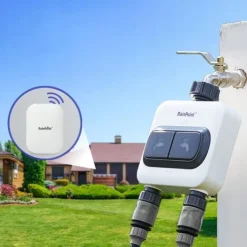 Discount DOBBELT SÆT HAVEVANDINGSSYSTEM KONTROL KONTROL REGNSENSOR Vanding