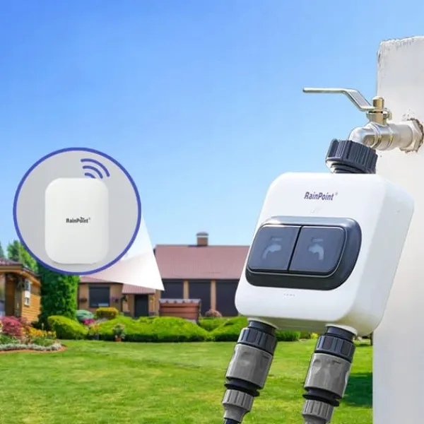 Discount DOBBELT SÆT HAVEVANDINGSSYSTEM KONTROL KONTROL REGNSENSOR Vanding