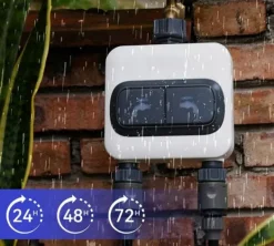 Discount DOBBELT SÆT HAVEVANDINGSSYSTEM KONTROL KONTROL REGNSENSOR Vanding