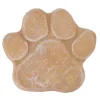 Sale Dog Memorial Stone DIY Pawprint Lettering - Pet Grave Marker for Outdoor Garden - Sandy Yellow Havesten & Trædesten