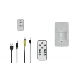 Clearance Dold Spionkamera, med inbyggt batteri i form av PIR-sensor, 1080p, 30 dagar standby, rörelsedetektion, Fjärrkontroll Bevægelsesdetektorer