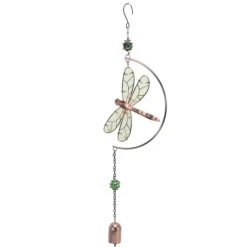 Discount Dragonfly Wind Chimes - Smukke vandtætte jernhængende ornamenter til boligindretning Vinddekoration