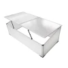 Outlet Drivbænk 2 låg - Minidrivhus til forkultivering | Størrelse: 110x55x41 cm Drivhus