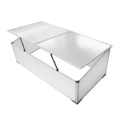 Outlet Drivbænk 2 låg - Minidrivhus til forkultivering | Størrelse: 110x55x41 cm Drivhus