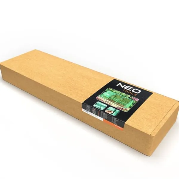 Clearance DRIVHUS 240*90*90 CM, PE-FOLIE 135G, METALKONSTRUKTION - T N15-912 Drivhus