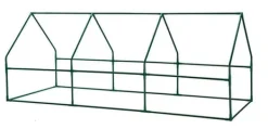 Clearance DRIVHUS 240*90*90 CM, PE-FOLIE 135G, METALKONSTRUKTION - T N15-912 Drivhus