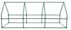 Clearance DRIVHUS 240*90*90 CM, PE-FOLIE 135G, METALKONSTRUKTION - T N15-912 Drivhus