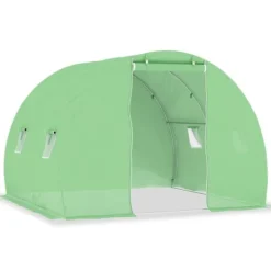 Drivhus^Drivhus 6 m² - Plantehus i PE-netstof | Størrelse: 3x2x2 m