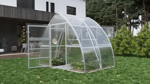 Baumera Drivhus^Drivhus "Arrow" 3x4m med 6mm polycarbonat