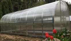 Outlet Drivhus Klasika 3x10m med 4 mm polycarbonatbelægning Drivhus
