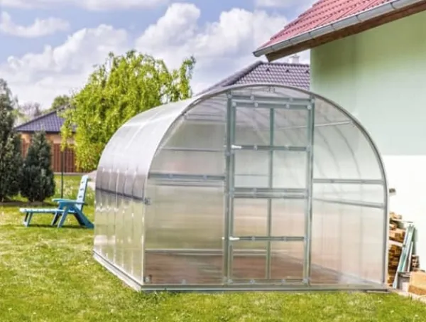 Outlet Drivhus Klasika 3x4m med 6 mm polycarbonatbelægning Drivhus