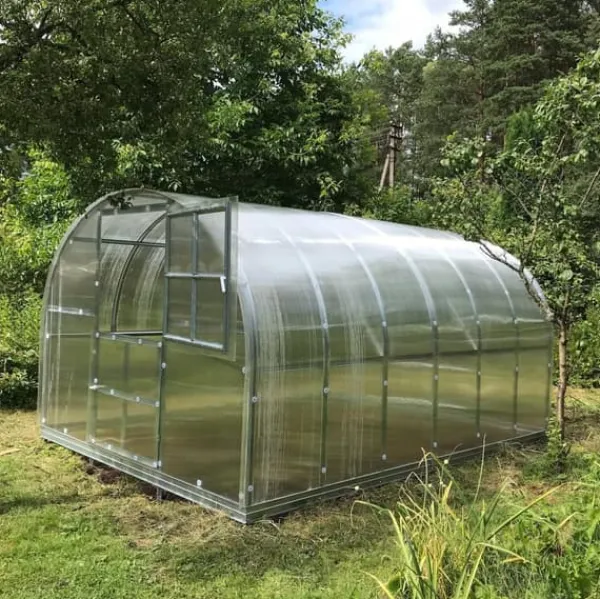 Outlet Drivhus Klasika 3x4m med 6 mm polycarbonatbelægning Drivhus