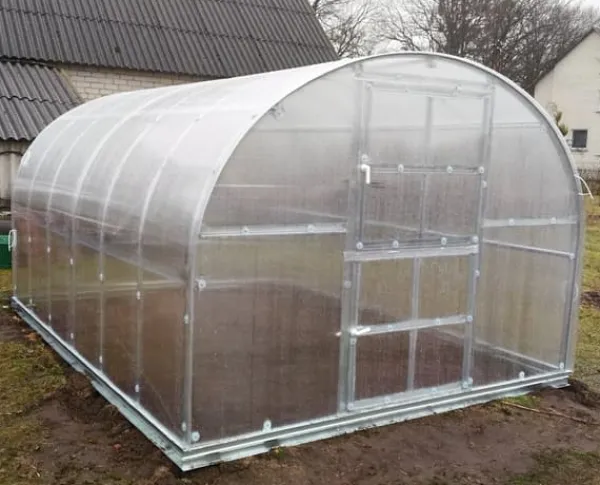 Baumera Drivhus^Drivhus Klasika 3x4m med 4 mm polycarbonatbelægning