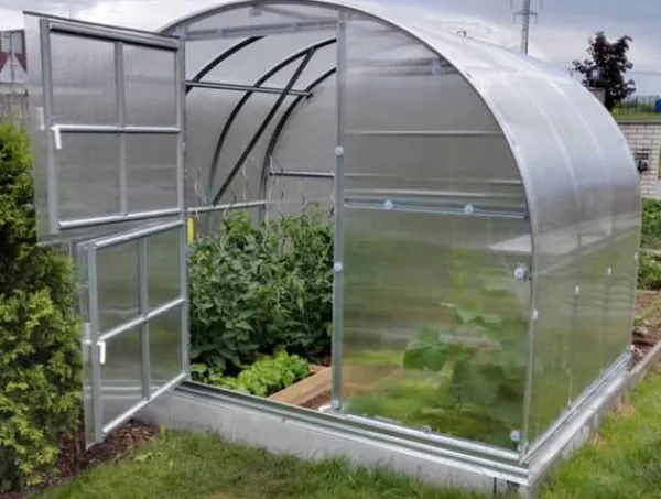 Baumera Drivhus^Drivhus Klasika 3x4m med 4 mm polycarbonatbelægning