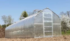 Clearance Drivhus STANDARD 20 - 2,5x8m med 6 mm polycarbonatbelægning Drivhus