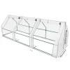 Hot Drivhus, Holdbar Jernramme, Rullevinduesdesign,HVID Drivhus