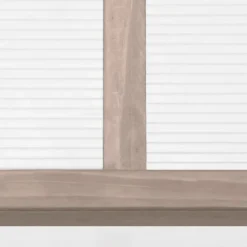Drivhus i grantræ til planter og urter - 110x58,5x39 cm | Farve: Grå Drivhus