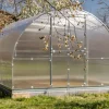 New Drivhus KLASIKA RØR 3x12m (36m2) med fundamenter og 6mm polycarbonatbelægning Drivhus