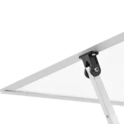 Drivhus^Drivhus med aluminium fundamentramme - 334x169x202 cm | Farve: Sølv