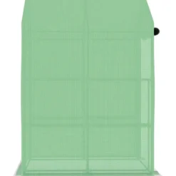 Best Drivhus med hylder 143x143x195 cm stål - Drivhus - Drivhuse - Home & Living Drivhus