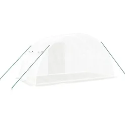 Hot Drivhus med stålstel 8 m² 4x2x2 m hvid - Drivhus - Drivhuse - Home & Living Drivhus