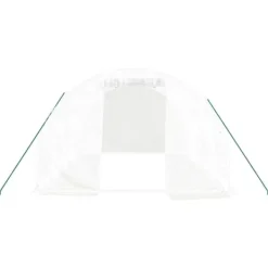 Drivhus^Drivhus med stålstel 12 m² 4x3x2 m hvid - Drivhus - Drivhuse - Home & Living