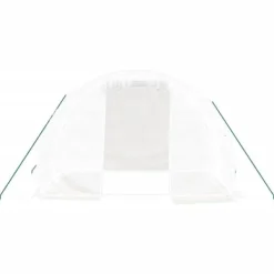 Discount Drivhus med stålstel 6 m² 3x2x2 m hvid - Drivhus - Drivhuse - Home & Living Drivhus