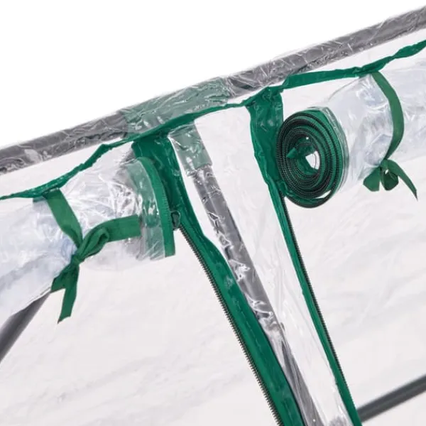 New Drivhus til forkultivering, 90x180x90 cm, Transparent Drivhus