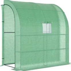 Clearance Drivhus, 200x100x215 cm, Grøn Drivhus