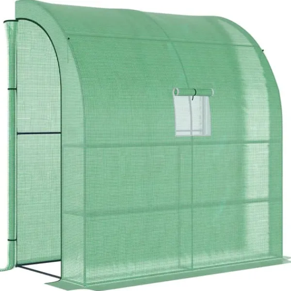 Clearance Drivhus, 200x100x215 cm, Grøn Drivhus